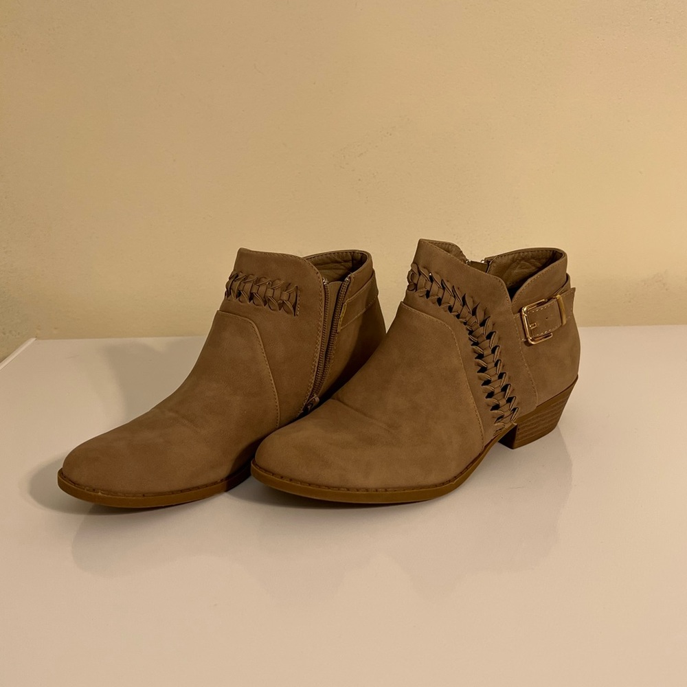 top moda brown booties